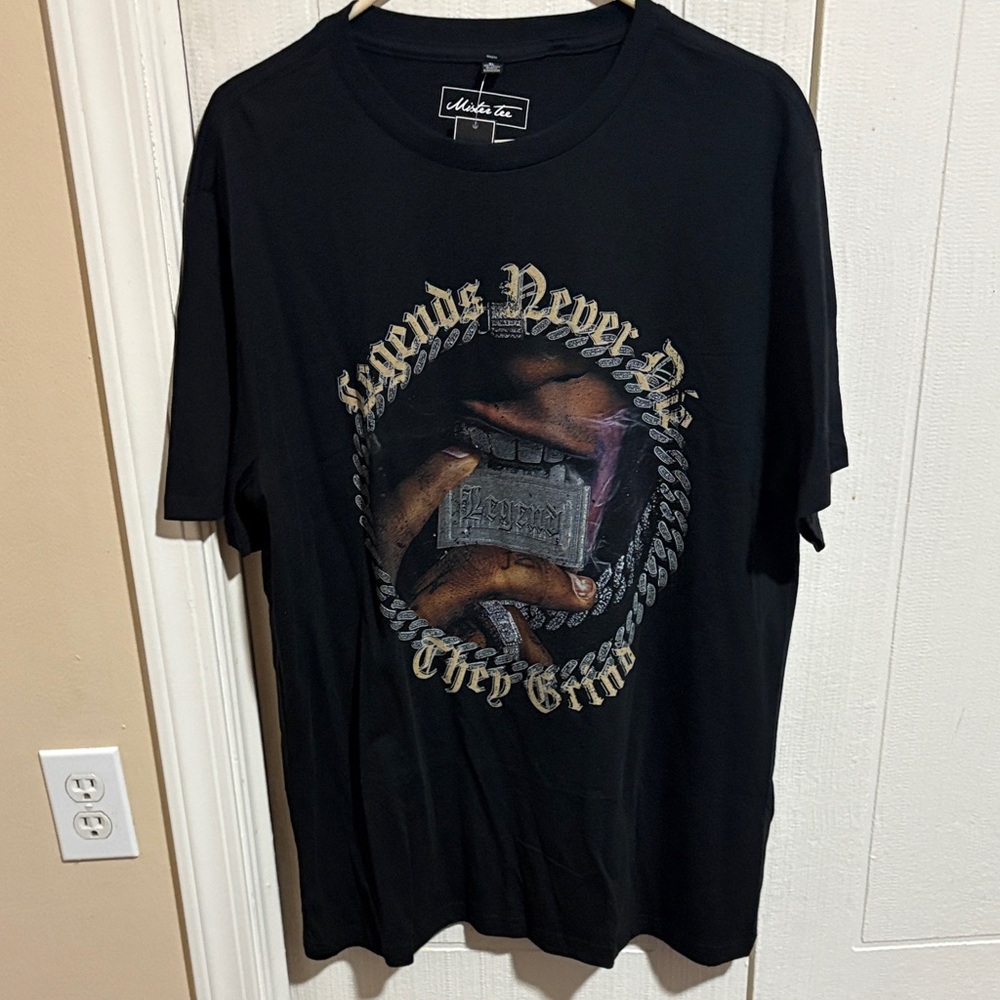 Mister Tee Legends Never Die They Grind T-shirt